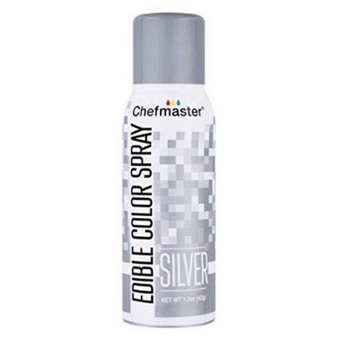 Edible Colour Spray - SILVER