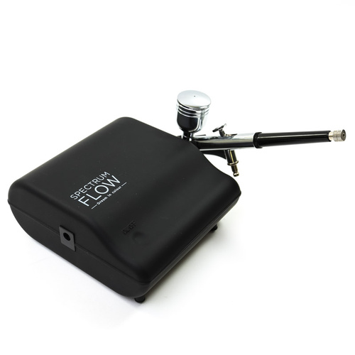 SPECTRUM FLOW Airbrush and Compressor Set
