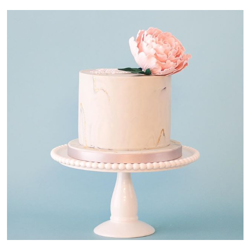 Peony Marble Fondant Cake Workshop 21/3/20