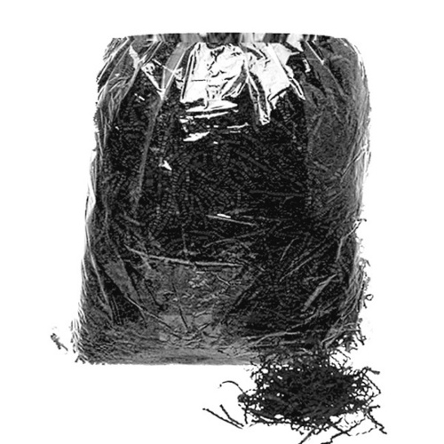 BLACK Shredded Paper 50g