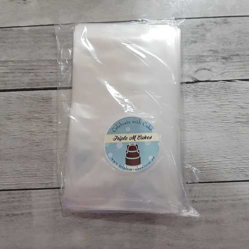 Clear Non-Reseal Bags  30um - 75mm x 125mm (Pack 100)