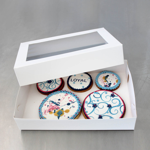 Biscuit Box 255x175x50mm