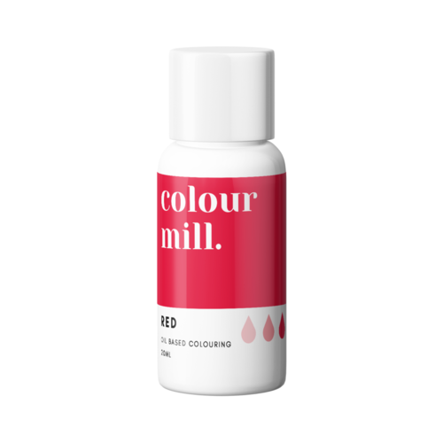 RED Colour Mill Oil Based Colouring - 20mL