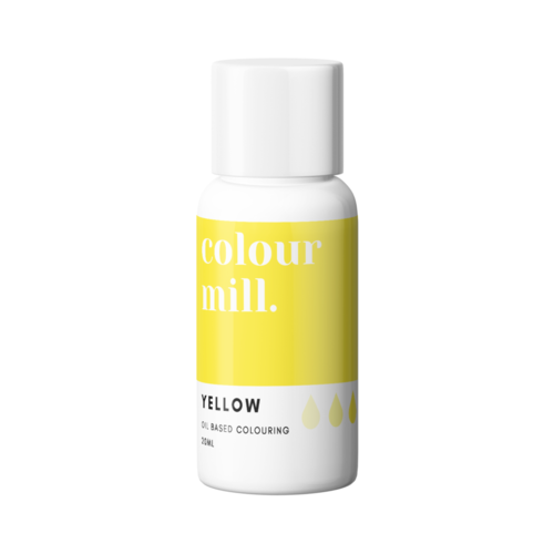 YELLOW Colour Mill Oil Based Colouring - 20mL