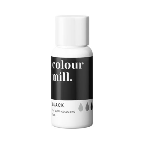 BLACK Colour Mill Oil Based Colouring - 20mL