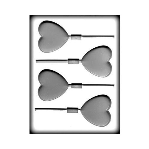 Heart Sucker Large Hard Candy Mould