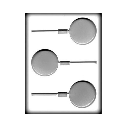 Round Sucker Medium Hard Candy Mould