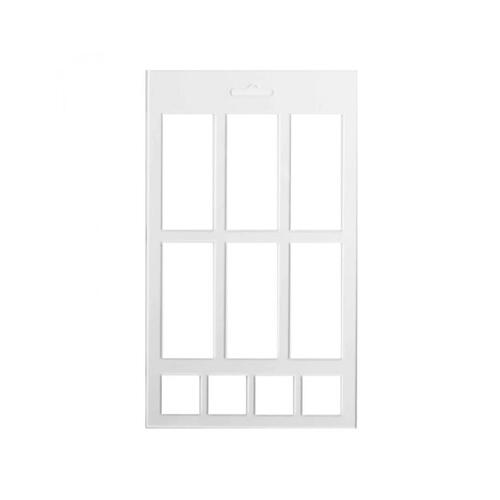 Rectangle & Square Chocolate Template (Chablon)