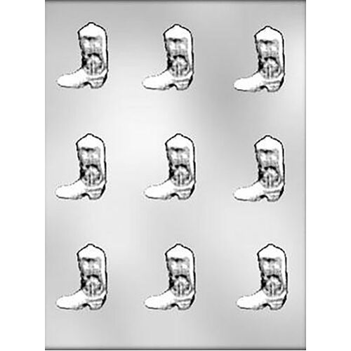 COWBOY BOOT MOULD Chocolate Mould