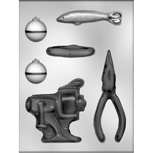 FISHING TACKLE Chocolate Mould