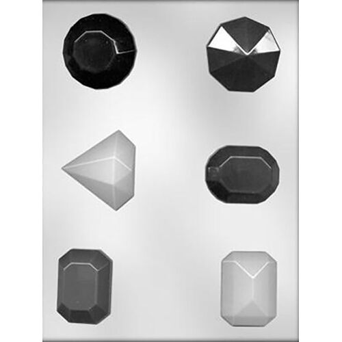 JEWELS FACETED Chocolate Mould