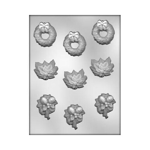 CHRISTMAS ASSORTMENT MED  Chocolate Mould