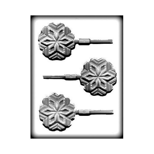 SNOWFLAKE SUCKER Hard Candy Mould