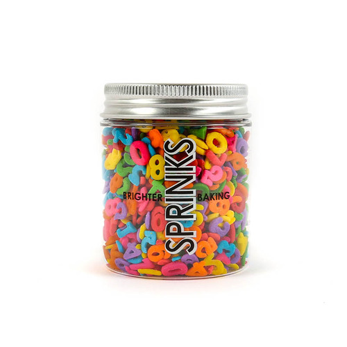 MIXED NUMBERS Sprinkles (55g)
