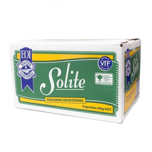 SOLITE Vegetable Shortening 15kg Box (PICK UP ONLY)