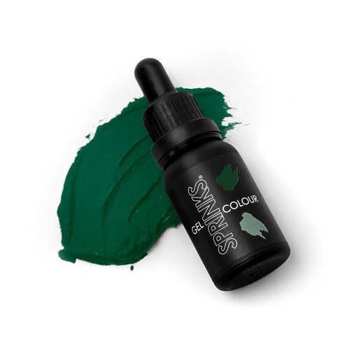 FOREST GREEN Sprinks Gel Colour 15mL