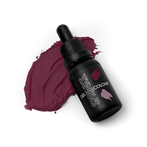 MAROON Sprinks Gel Colour 15mL