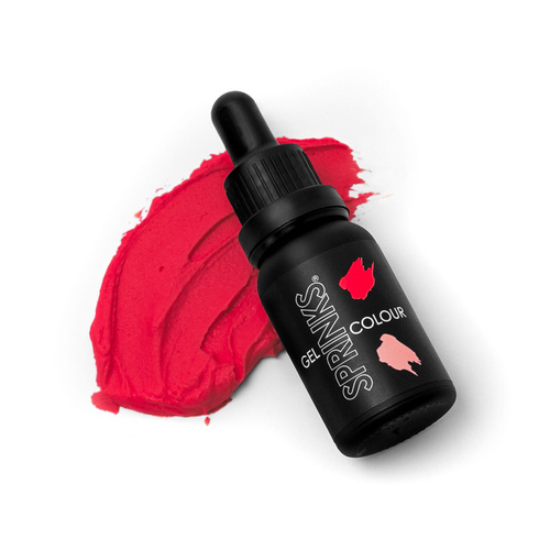 RED Sprinks Gel Colour 15mL