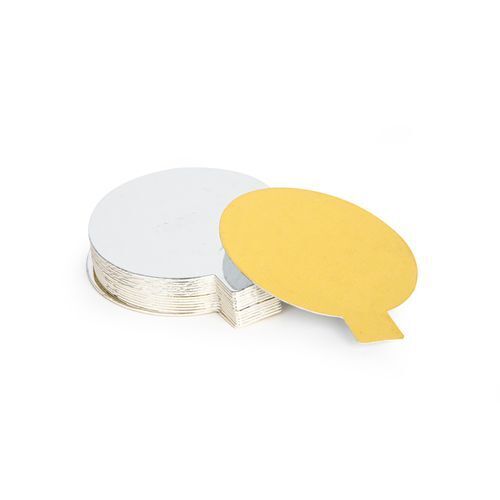 ROUND CAKE SLIPS Double Sided 80mm (25pc)