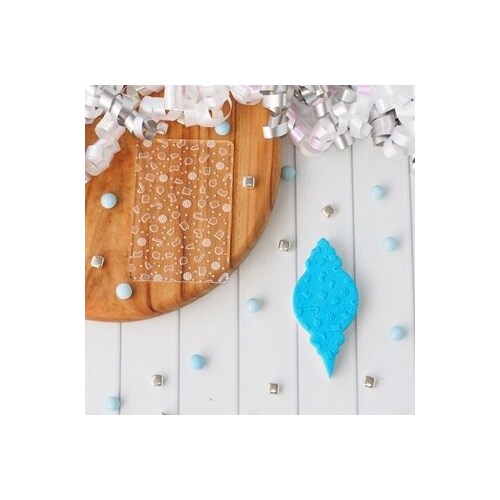 COOKIE DEBOSSER - Christmas Mixed Background Small