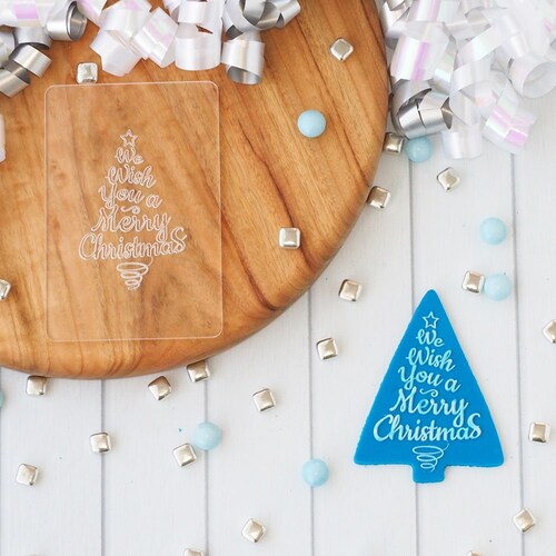 COOKIE DEBOSSER - We Wish You a Merry Christmas