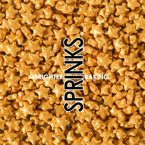 GOLD STARS Sprinkles (70g)