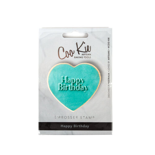 COOKIE DEBOSSER - Happy Birthday 1
