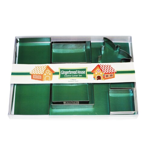 Gingerbread House Cookie Cutter Set