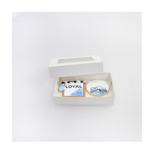 Two Biscuit Box 175x115x40mm
