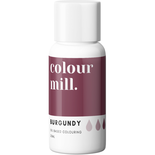 BURGUNDY Colour Mill Oil Based Colouring - 20mL
