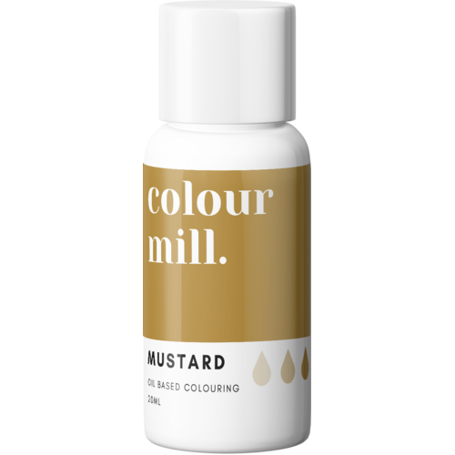 MUSTARD Colour Mill Oil Based Colouring - 20mL