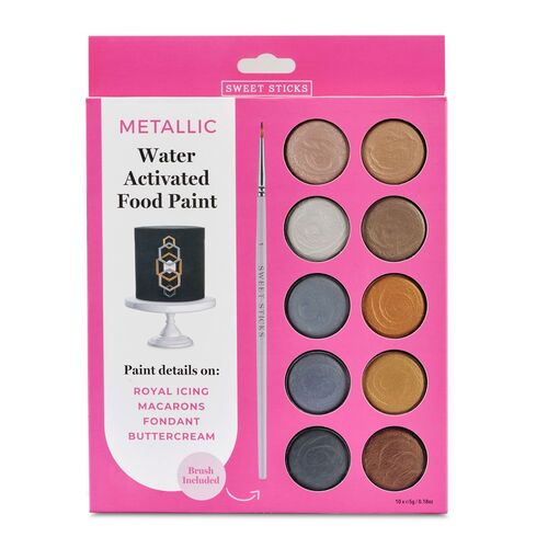 Gold & Silver Palette - Water Activated