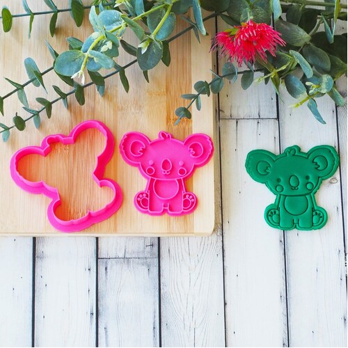 KOALA JOEY Fondant Stamp & Cookie Cutter Set