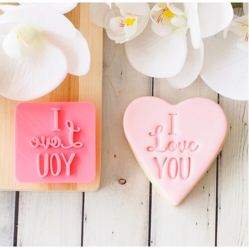 FONDANT EMBOSSER - I Love You