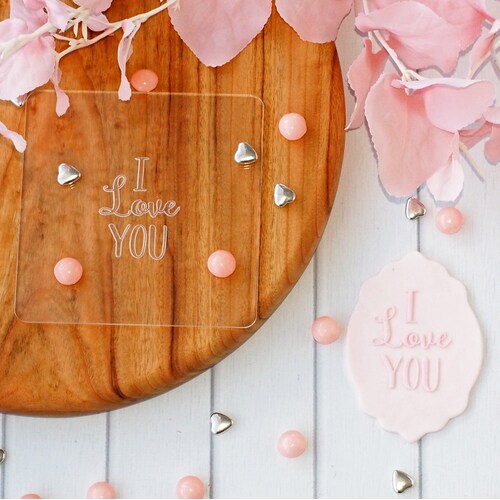 FONDANT DEBOSSER - I Love You