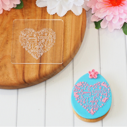 FONDANT DEBOSSER - Bunny Kisses & Easter Wishes