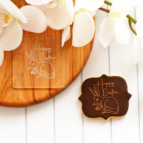 FONDANT DEBOSSER - Happy Easter with Bilby