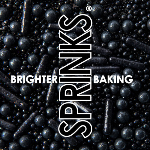 BUBBLE & BOUNCE BLACK Sprinkles (75g)