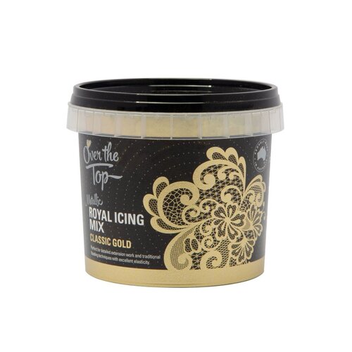 CLASSIC GOLD - Metallic Royal Icing Mix