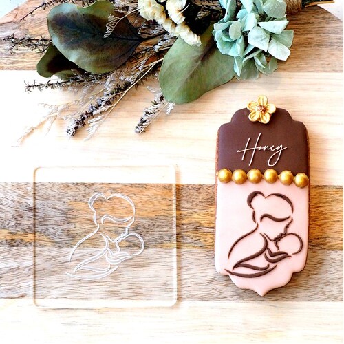 FONDANT DEBOSSER - Beautiful Mum & Baby