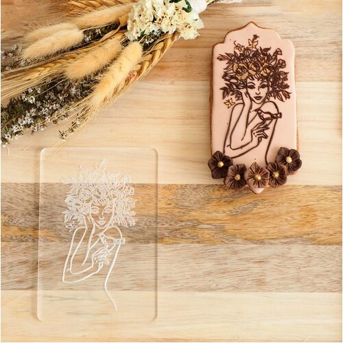 FONDANT DEBOSSER - Beautiful Lady