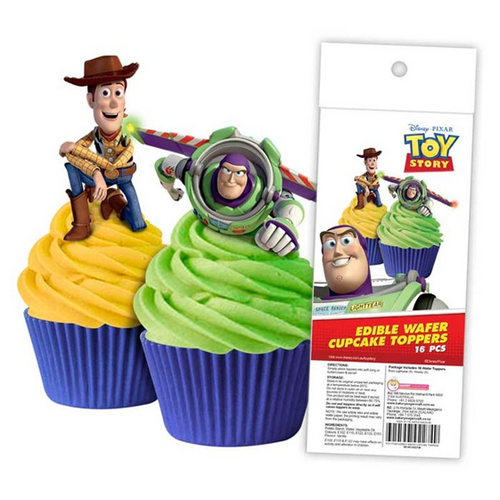 TOY STORY | Edible Cupcake Toppers | 16 Pieces