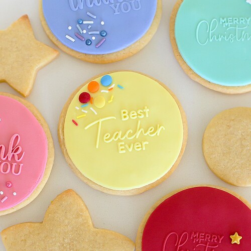 FONDANT DEBOSSER - Best Teacher Ever