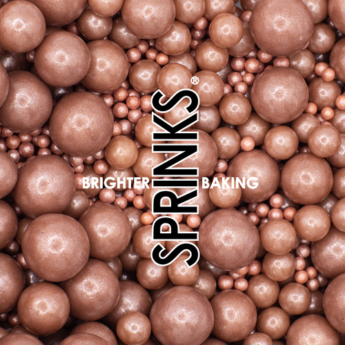 BUBBLE BUBBLE ROSE GOLD Sprinkles (75g)