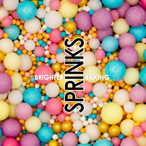 BUBBLE BUBBLE PASTEL& GOLD Sprinkles (75g)