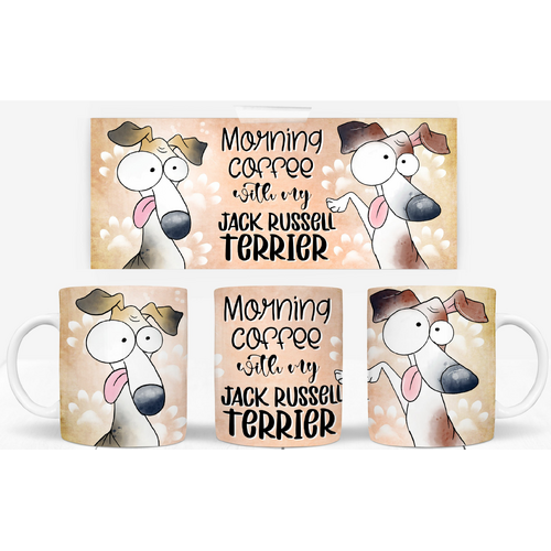 Funny Dog Mug - JACK RUSSELL