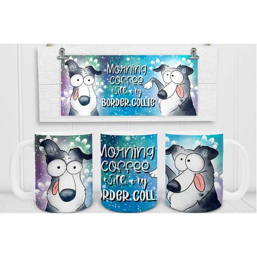 Funny Dog Mug - BORDER COLLIE