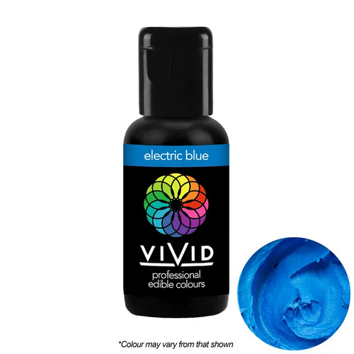 Vivid | ELECTRIC BLUE | Gel Colour | 21g
