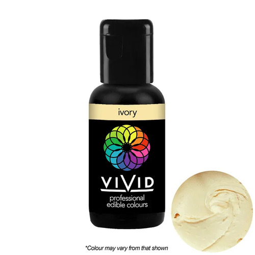Vivid | IVORY | Gel Colour | 21g