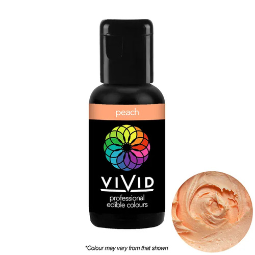 Vivid | PEACH | Gel Colour | 21g